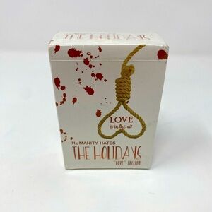 NEW - Humanity Hates The Holidays Love Edition Playing Cards